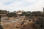 Der Innenhof des Dresdener Zwingers am 27.03.2024.