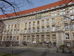 Leipzig, Nationalbibliothek am Deutschen Platz (10.03.2026)
