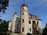 Ottendorf-Okrilla, Schloss Hermsdorf, erbaut von 1553 bis 1575 durch Christoph von Carlowitz (15.07.2024)