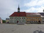 Elstra, Rathaus am Markt, erbaut 1717 (07.06.2025)