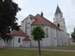 Wittichenau, Pfarrkirche Maria Himmelfahrt, erbaut ab 1440, Sakristei erbaut 1906 (08.06.2025)