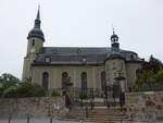 Ebersbach, barocke evangelische Kirche, erbaut von 1726 bis 1733 (05.06.2025)