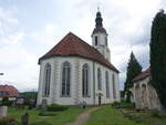 Hainewalde, evangelische Kirche, erbaut von 1705 bis 1711 (05.06.2025)