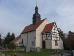 Bubendorf, evangelische Kirche, erbaut 1522 (31.03.2024)