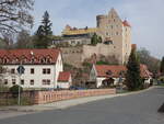 Burg Gnandstein, romanische Wehranlage, erbaut im 13.