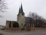 Eisdorf, evangelische Kirche, erbaut im 12.