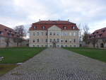 Ammelshain, Barockschloss, erbaut 1723 durch die Familie von Lindenau (02.11.2024)