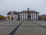 Naunhof, Rathaus am Marktplatz (02.11.2024)