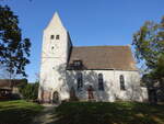 Gundorf, evangelische Kirche, romanische Saalkirche aus dem 12.