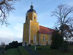 Bhlitz, evangelische Martin Luther Kirche, erbaut 1799 (15.12.2024)