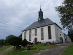 Erlbach, evangelische Kirche, erbaut von 1801 bis 1802 (12.07.2024)