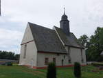 Frankenau, evangelische Dorfkirche am Schulberg (12.07.2024)