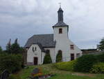 Seifersdorf, evangelische Kirche, erbaut 1800, Umgestaltung des Innenraum 1900 (12.07.2024)