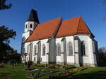 Dlzig, evangelische Stiftskirche, erbaut im 15.