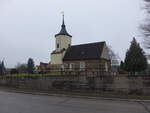 Durchwehna, evangelische Kirche, erbaut im 13.