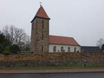 Kossa, evangelische Kirche, erbaut im 13.