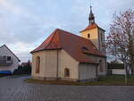 Paschwitz, evangelische Kirche, erbaut von 1786 bis 1787 (15.12.2024)