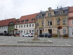 Wilsdruff, Apotheke und Postsule am Marktplatz (13.07.2024)