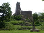 Stolpen, Burgruine, erbaut ab 1100, Sch�sserturm erbaut von 1476 bis 1487 (05.06.2025)