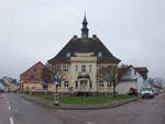 Grokhnau, Rathaus in der Brambacher Strae (08.12.2024)