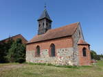 L�bbars, evangelische Kirche, Feldsteinkirche aus dem 14.