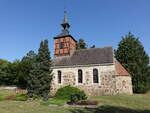 Mehrin, evangelische Kirche, romanische Saalkirche, erbaut im 13.