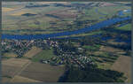 Das Dorf Rogtz liegt am Ufer der Elbe.