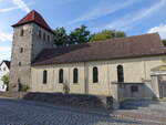Ebendorf, evangelische Kirche, erbaut ab 1457, Neubau 1660 (10.08.2025)
