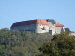 Freyburg, Schloss Neuenburg, erbaut ab 1090, sptgotischer Umbau ab 1400 (21.09.2024)