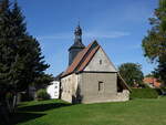 Niederholzhausen, evangelische Kirche, erbaut von 1653 bis 1656 (22.09.2024)