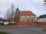 Krllwitz, evangelische Dorfkirche, erbaut im 16.