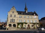 Ltzen, Rathaus am Markt, erbaut von 1884 bis 1885 (01.11.2024)