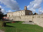 Burg Hausneindorf, gegrndet 1140 durch Heinrich dem Lwen, ab 1711 preuische Staatsdomne (28.09.2024)