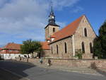 Meisdorf, evangelische Patronatskirche, erbaut im 14.