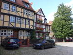 Quedlinburg, Fachwerkhuser am Marktkirchhof (28.09.2024)