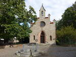 Stecklenberg, evangelische Dorfkirche, erbaut 1869 (28.09.2024)