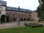 Schloss Wallhausen, Renaissanceschloss erbaut von 1606 bis 1613, heute Hotel (23.09.2024)