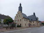 Allstedt, Rathaus am Markt, erbaut im 15.