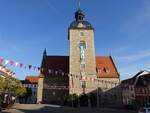 Querfurt, Rathaus am Markt, erbaut im 16.