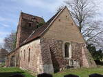 Lettewitz, evangelische Dorfkirche, erbaut im 12.