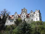 Schloss Pl�tzkau, erbaut von 1566 bis 1573 im Renaissancestil (14.04.2025)