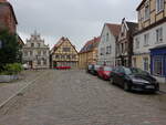 Havelberg, historische H�user am Kirchplatz (06.07.2025)