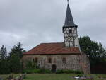 Hassel, evangelische Kirche, erbaut 1230 (09.07.2025)