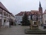 Grfenhainichen, Marktbrunnen und ev.