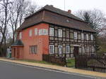 Pretzsch, Heimatmuseum in der Goetheallee, erbaut im 18.