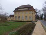 Pretzsch, Parkhotel in der Goetheallee (09.12.2024)