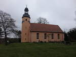 Dobien, evangelische Kirche, romanische Feldsteinkirche aus dem 13.