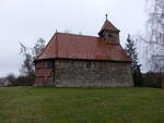 Jahmo, evangelische Kirche, romanische Feldsteinkirche aus dem 13.