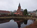 Kpnick, neugotische evangelische Kirche, erbaut 1898 (10.12.2024)