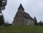 Schmilkendorf, evangelische Dorfkirche, erbaut im 13.